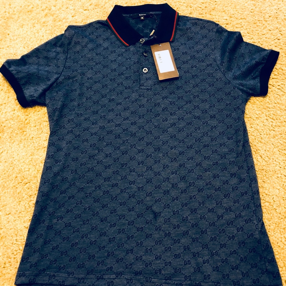 **SOLD Gucci Signature (Double G) Monogram POLO
